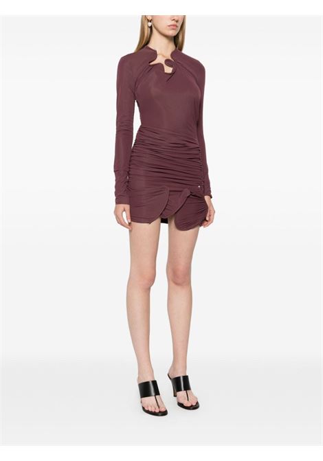 Purple Venus Looped mini dress Christopher esber - women CHRISTOPHER ESBER | 23033048MHGNY